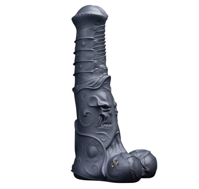 Gode Monster Silicone Skulhorse 25 x 6.5cm