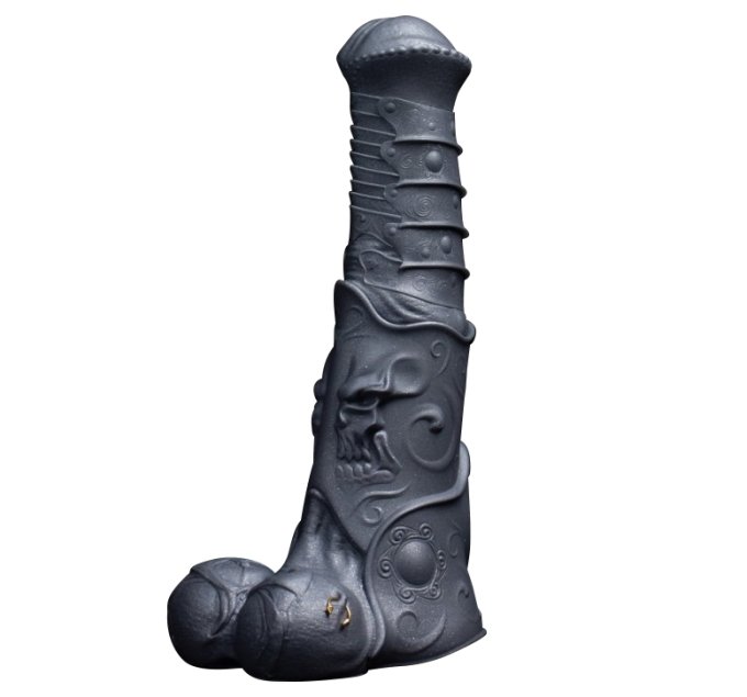 Gode Monster Silicone Skulhorse 25 x 6.5cm
