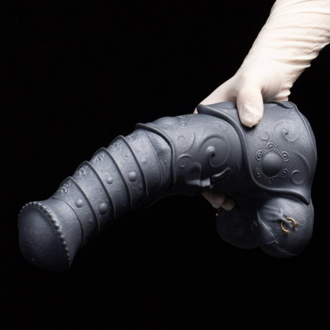 Gode Monster Silicone Skulhorse 25 x 6.5cm