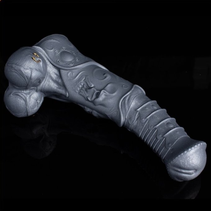 Gode Monster Silicone Skulhorse 25 x 6.5cm