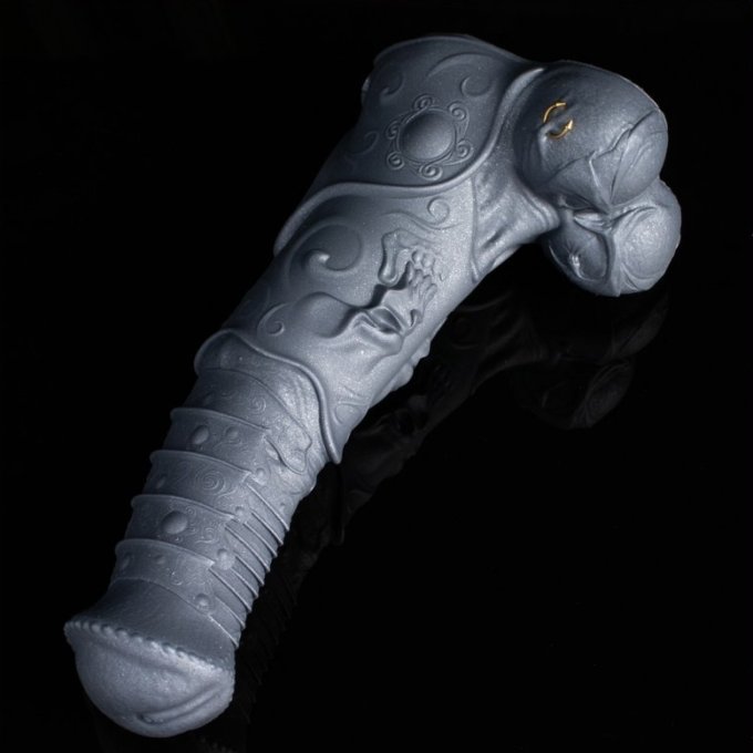 Gode Monster Silicone Skulhorse 25 x 6.5cm