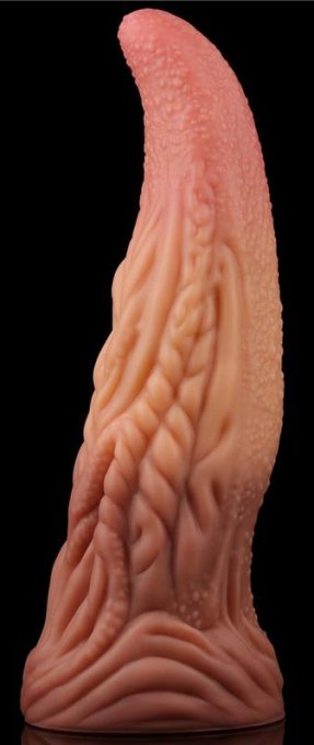 Gode Monster Tongue Nature Cock 23 x 7.5cm