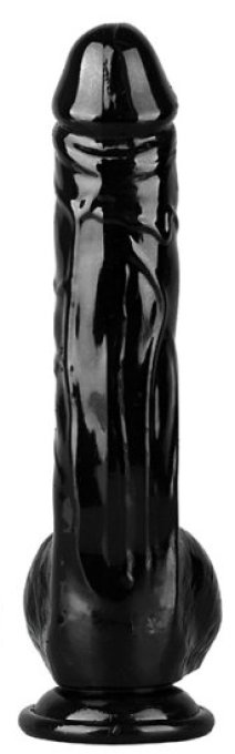 Gode Percock 16 x 4cm Noir