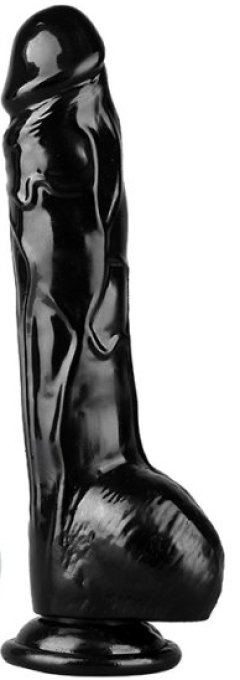 Gode Percock 16 x 4cm Noir