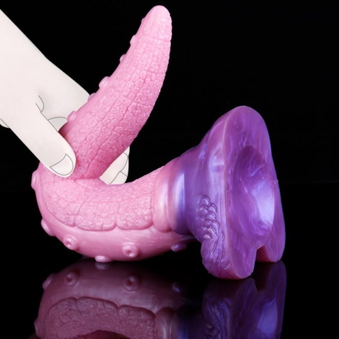 Gode Pinky Tentacle 25 x 5.5cm Rose-Violet