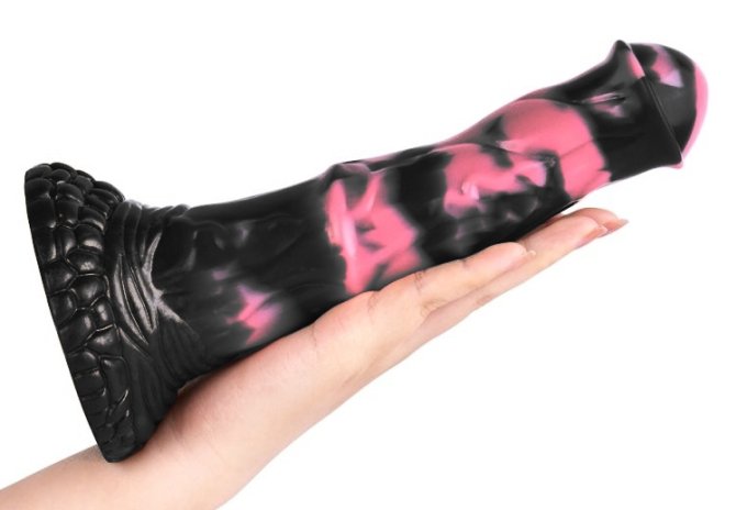 Gode Pirulf 18 x 5cm Noir-Rose