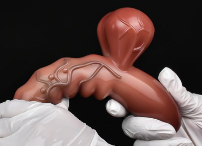 Gode Poignée Onduzio 12 x 3.8cm