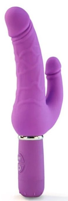 Gode poignée vibrant Dobledick 11 x 3.4cm