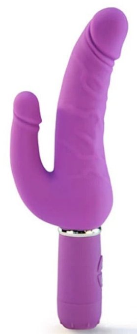 Gode poignée vibrant Dobledick 11 x 3.4cm