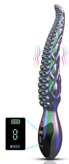 Gode Poignée Vibrant Litak 19 x 3.6cm