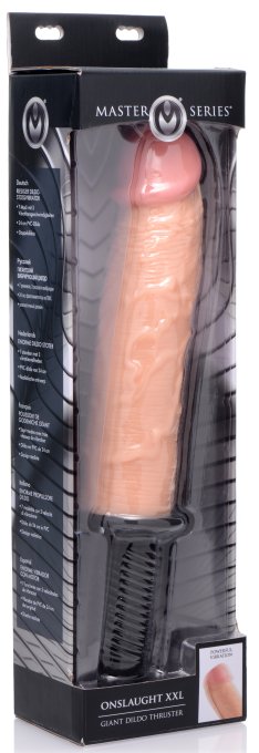 Gode poignée vibrant Onslaught XXL 25 x 6 cm