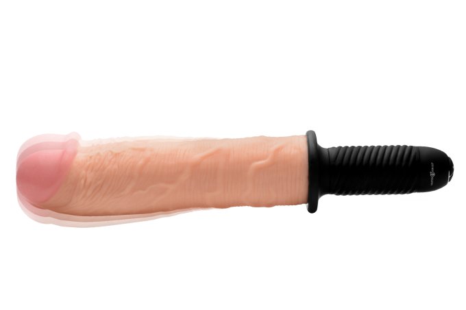 Gode poignée vibrant Onslaught XXL 25 x 6 cm