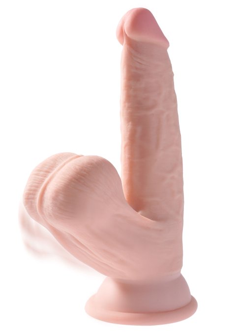 Gode réaliste 3D Cock Swinging Balls 13 x 4.2 cm