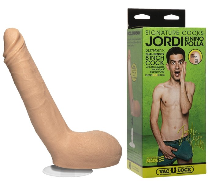 Gode réaliste Acteur Jordi El Nino Polla 16 x 4.5cm