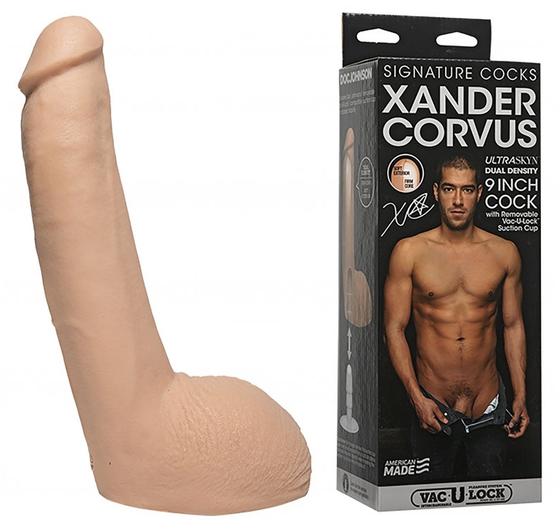 Gode réaliste Acteur Xander Corvus 18 x 5 cm