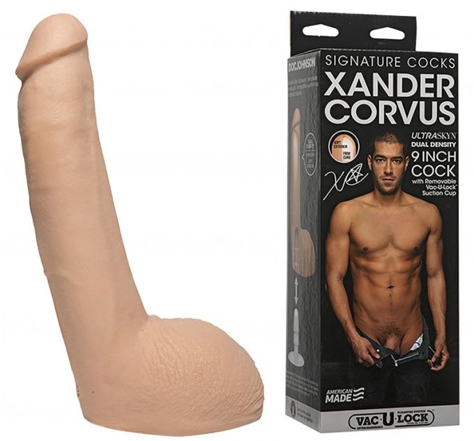 Gode réaliste Acteur Xander Corvus 18 x 5 cm