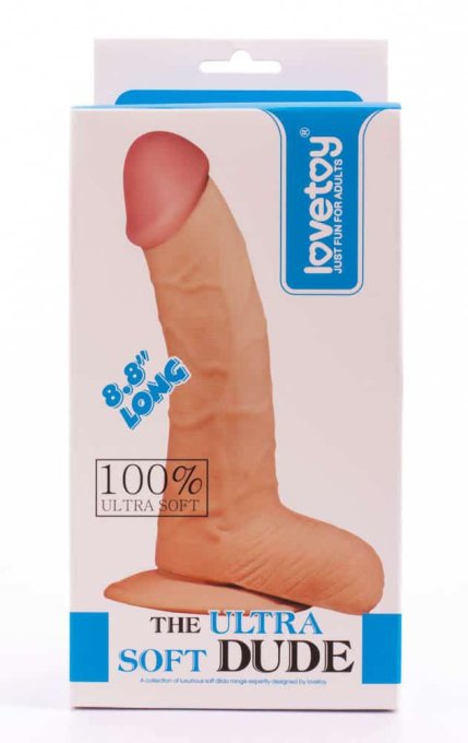 Gode réaliste Alex Soft Dude 17 x 4.5cm