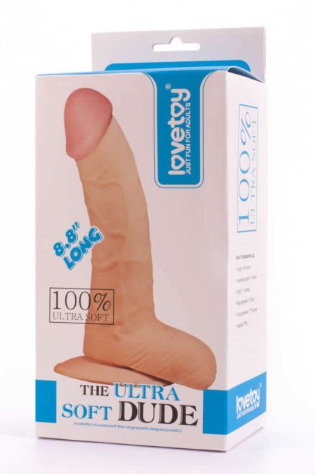 Gode réaliste Alex Soft Dude 17 x 4.5cm
