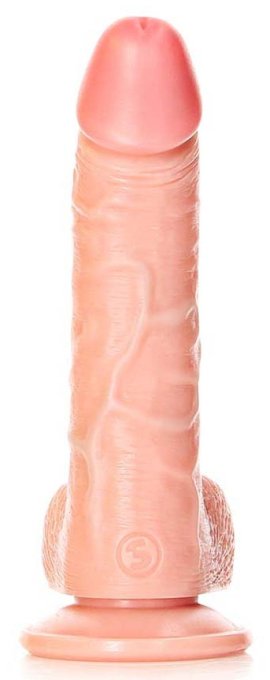 Gode réaliste BALLS CURVED RealRock 12.5 x 3.6cm