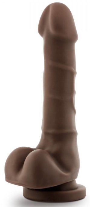 Gode réaliste Basic Up Dr Skin 14 x 3.5cm Marron Marron