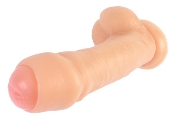 Gode réaliste Beats Foreskin 15 x 4.5cm