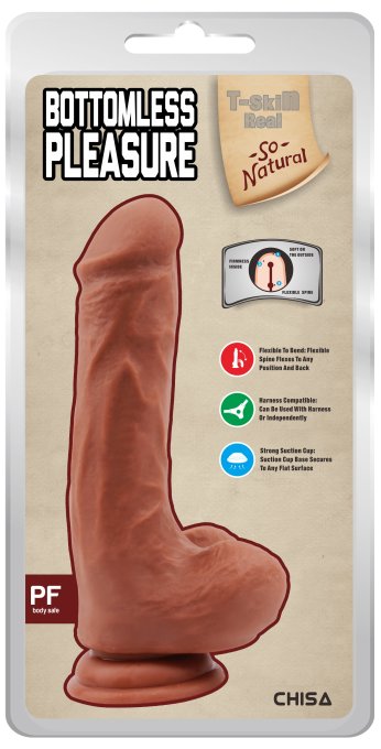 Gode réaliste Bottomless Pleasure 15 x 4cm Latino