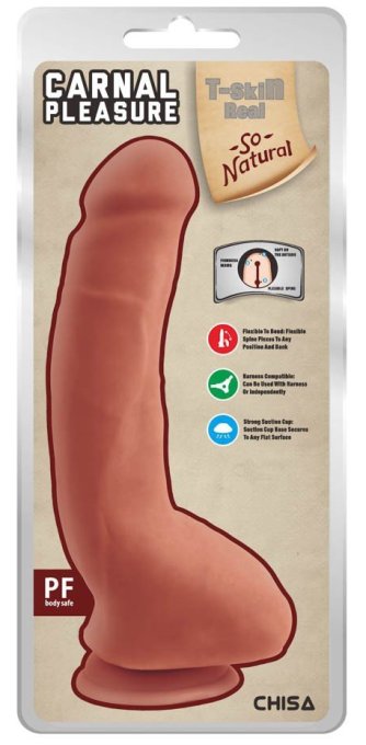 Gode réaliste Carnal Pleasure 16 x 4cm Latino
