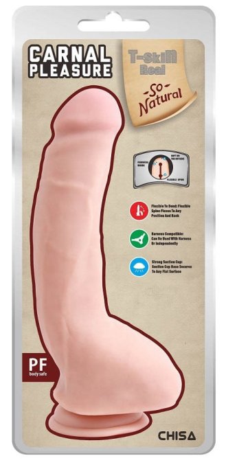 Gode réaliste Carnal Pleasure 16 x 4cm
