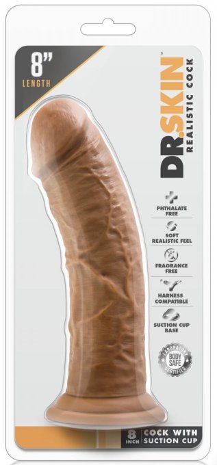 Gode réaliste Cock Harn Dr Skin 18 x 5cm Latino