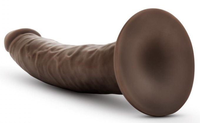 Gode réaliste Cock Long Dr Skin 17 x 4cm Marron