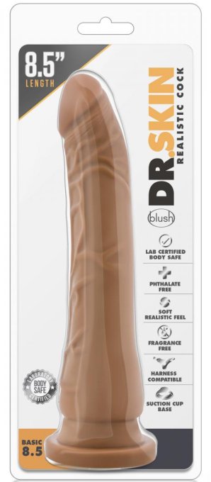 Gode réaliste Cock Star Dr Skin 20 x 4cm Latino
