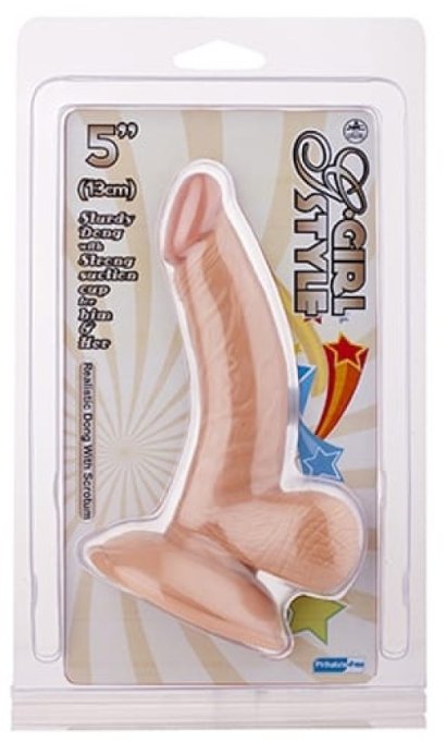 Gode réaliste courbé Curve Spot 11 x 3cm