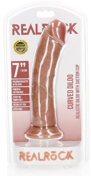 Gode réaliste Curved Dildo 18 x 4.2cm Latino