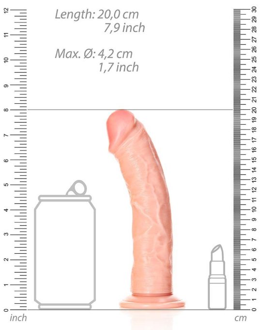 Gode réaliste Curved Dildo 18 x 4.2cm