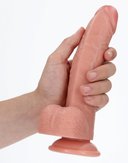 Gode réaliste Curved RealRock 17 x 4.3cm