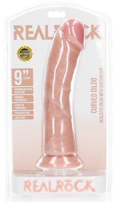 Gode réaliste Curved Strong 23 x 5.5cm
