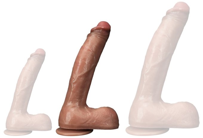 Gode Réaliste Dickpick M 17 x 4.5cm Marron 