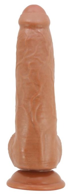 Gode Réaliste DRACO 16 x 4.5cm Marron