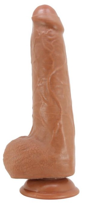 Gode Réaliste DRACO 16 x 4.5cm Marron