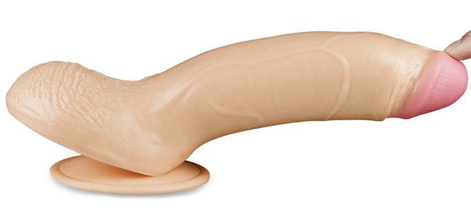 Gode réaliste Enduro 17 x 4.5 cm