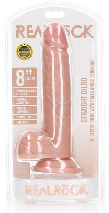 Gode réaliste Envy Straight RealRock 17 x 4.4cm