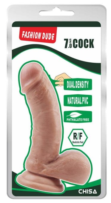 Gode réaliste Fashion Dude 14 x 3.8 cm