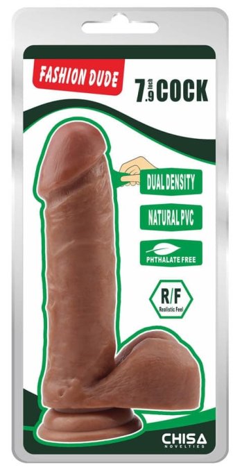 Gode réaliste Fashion Dude 16 x 4.5cm Latin