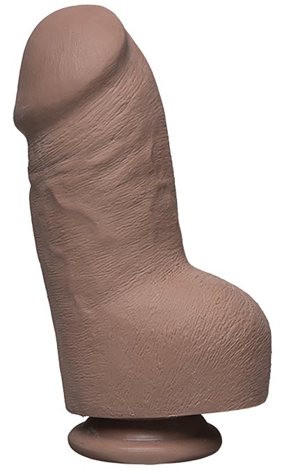Gode réaliste Fat D UltraSkyn 14 x 7 cm Caramel