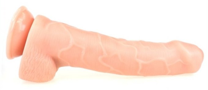 Gode réaliste Foreskin 23 x 5.5cm
