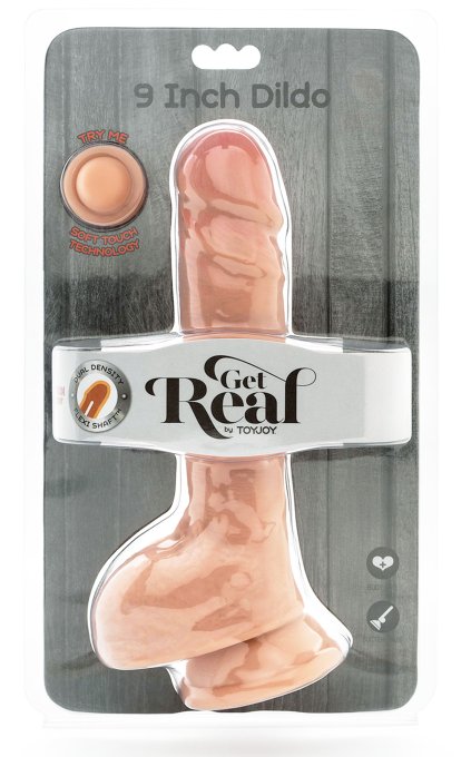 Gode réaliste Get Real Dual Density 16 x 4.5 cm