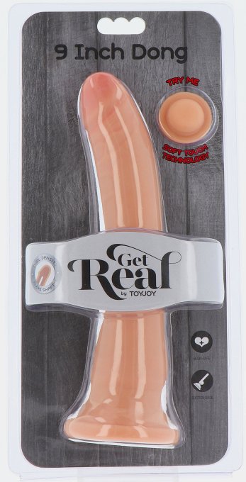 Gode réaliste Get Real Dual Density 20 x 4 cm