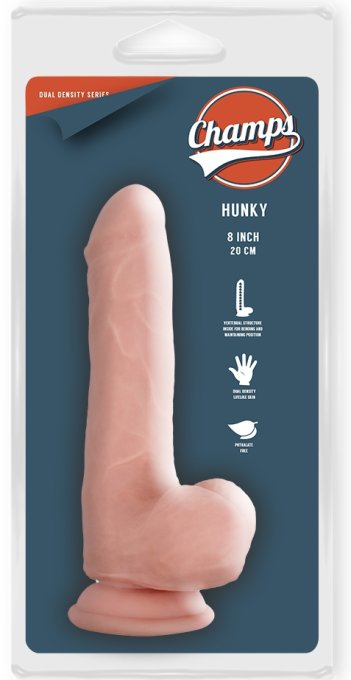 Gode réaliste Hunky Champs 15 x 4cm