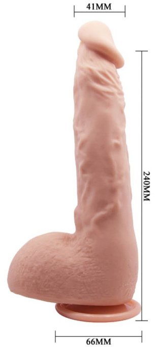 Gode réaliste Jason Beautiful 18 x 4.2cm