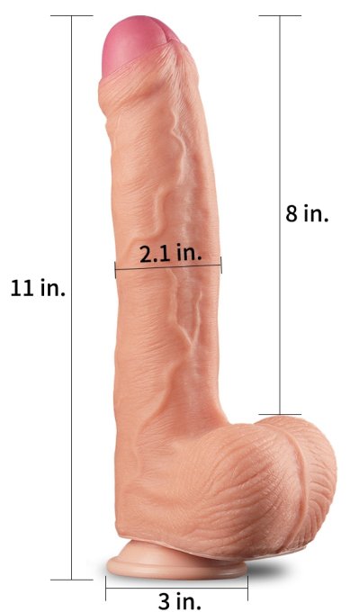 Gode réaliste King Size Nature Cock 20 x 5cm